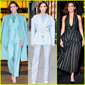 Zoey Deutch একটি বড় দিনের প্রেসের জন্য তিনটি চটকদার পোশাক | জোয়ি ডাচ