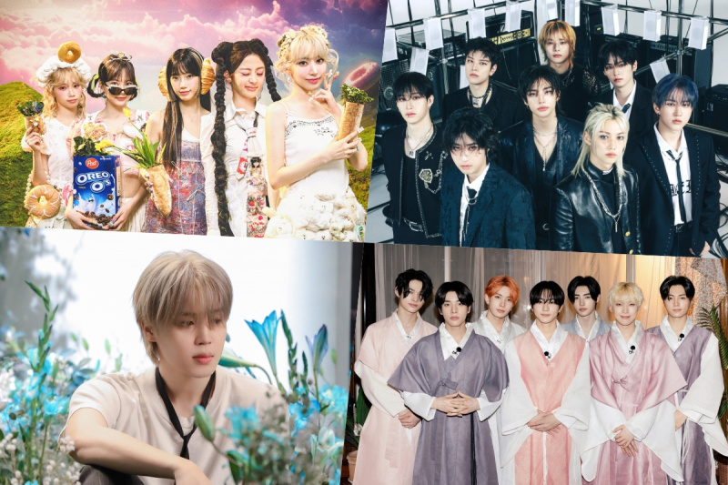 LE SSERAFIM, Stray Kids, Jimin dei BTS, ENHYPEN, aespa, SEVENTEEN, TXT, NewJeans e ATEEZ conquistano i primi posti nella classifica mondiale degli album di Billboard