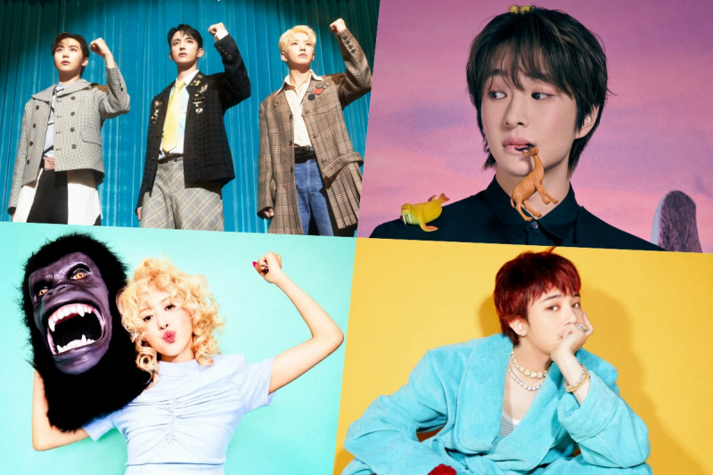 SEVENTEENのBSS、SHINeeのオンユ、BLACKPINKのロゼ、BIGBANGのG-Dragonのトップサークルウィークリーチャート