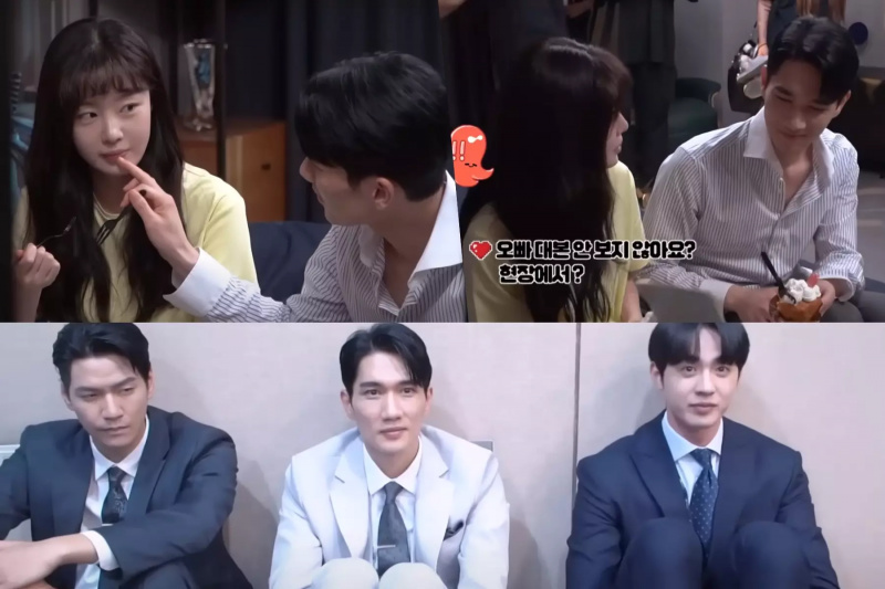 Se: Um Tae Goo, Han Sun Hwa og flere er alle smil på sættet af 'My Sweet Mobster'