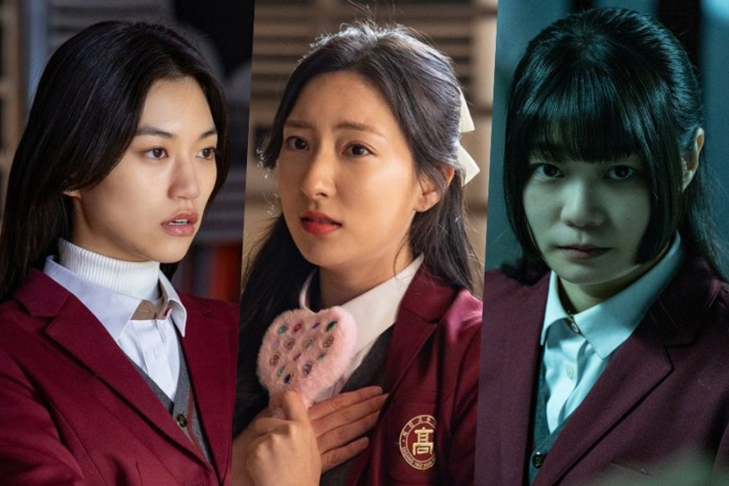 Kim Do Yeon, Eunseo, Jung Ha Dam ja muut navigoivat kirotussa pelissä uudessa elokuvassa 'Idiot Girls and School Ghost: School Anniversary'