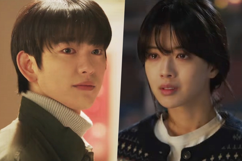 Urmărește: Jinyoung și Roh Jeong Eui din GOT7 sunt reuniți de soartă într-un nou teaser pentru drama romantică „The Witch”