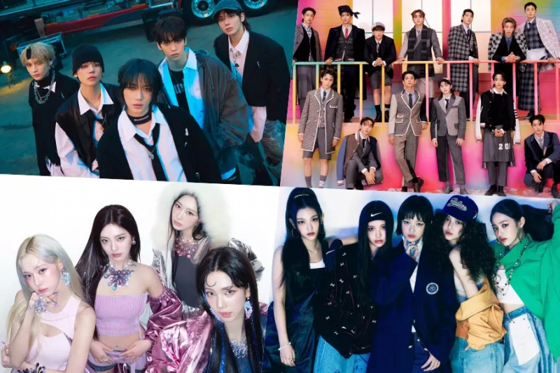 TXT, SEVENTEEN, aespa, NewJeans, ILLIT, BTS, Stray Kids in drugi se uvrščajo visoko na Billboardovo svetovno lestvico albumov