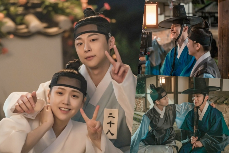 Bae In Hyuk e Kim Ji Eun mostrano l'adorabile intesa nella vita reale sul set di 'Check In Hanyang'