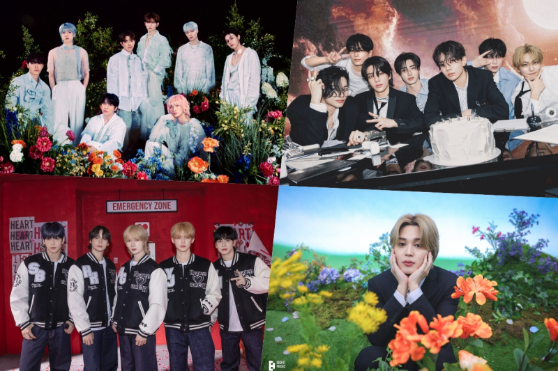 ATEEZ, ENHYPEN, TXT, Jimin, Stray Kids, Jin, SEVENTEEN, ILLIT, aespa e altri conquistano i primi posti nella classifica mondiale degli album di Billboard