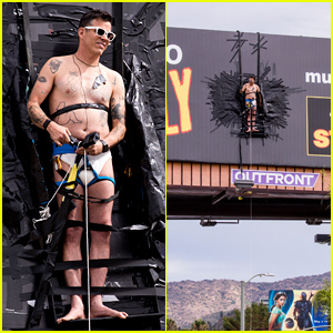 Steve-O Duct se je nalepil na plakat za promocijo nove posebne komedije | Steve-O