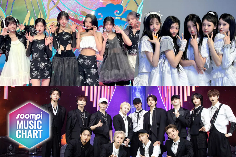 숨피(Soompi)의 2024년 5월 4주차 K팝 뮤직 차트