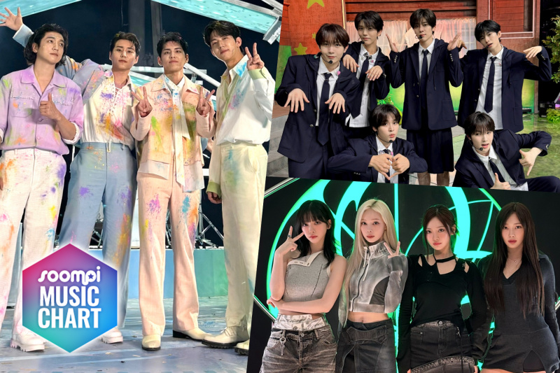 Carta Muzik K-Pop Soompi 2024, Minggu 1 Oktober