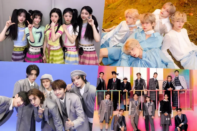 ILLIT, TXT, BOYNEXTDOOR, SEVENTEEN, LE SSERAFIM, NewJeans и други се класират високо в световната класация за албуми на Billboard