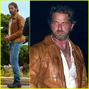 Gerard Butler bekommt Abendessen im Sushi Spot Nobu Malibu | Gerard Butler