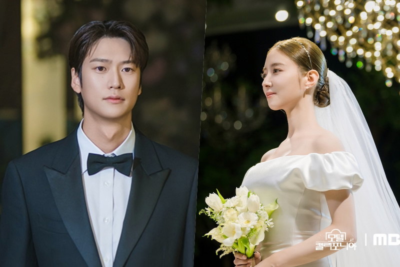 'Motel California' Lộ Ảnh Cưới Của Na In Woo Và Lee Se Young