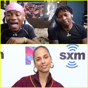 Alicia Keys reacciona a los hermanos gemelos Tim y Fred Williams escuchando'Fallin' For The First Time