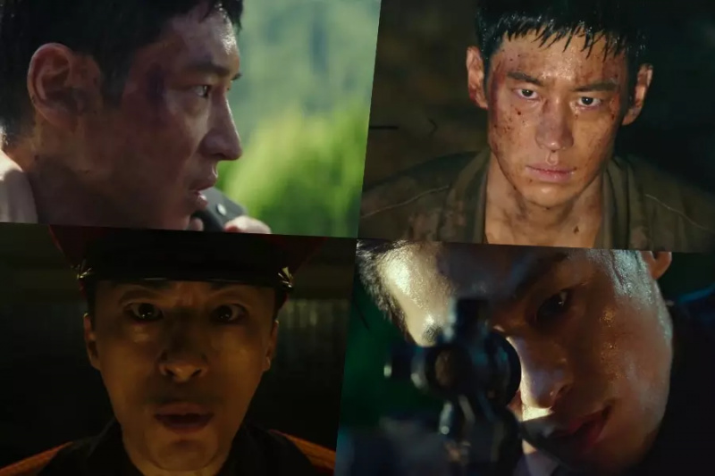 Katso: Lee Je Hoon ja Hong Sa Bin välttelevät vangitsemista Koo Kyo Hwanin intensiivisen takaa-ajon keskellä tulevassa elokuvassa ”Escape”