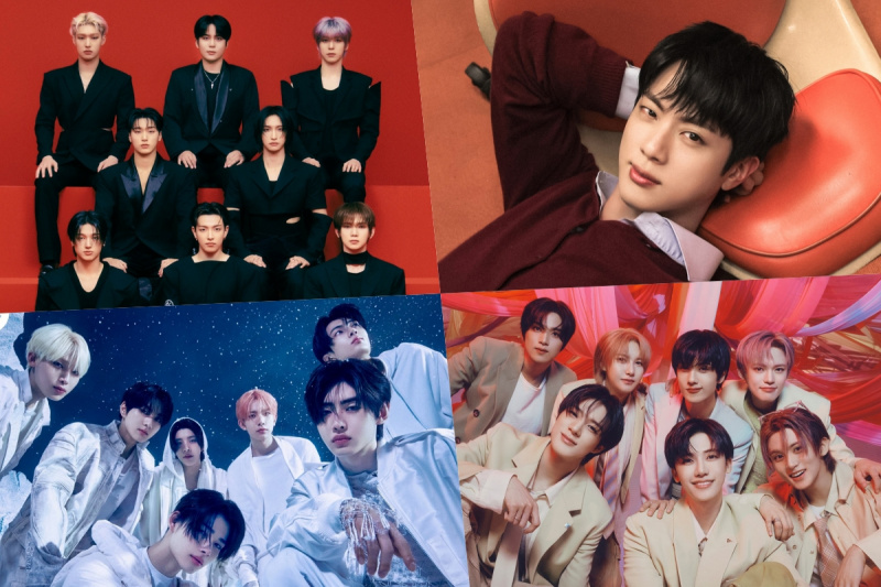 ATEEZ, Jin, ENHYPEN, TXT, NCT Dream, Jimin, SEVENTEEN, ILLIT மற்றும் பல ஸ்வீப் பில்போர்டு உலக ஆல்பங்கள் அட்டவணையில் சிறந்த இடங்கள்