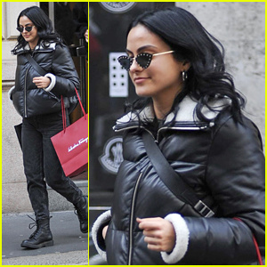 Camila Mendes poimii uusia asioita Ferragamolta Milanon muotiviikon aikana | Camila Mendes