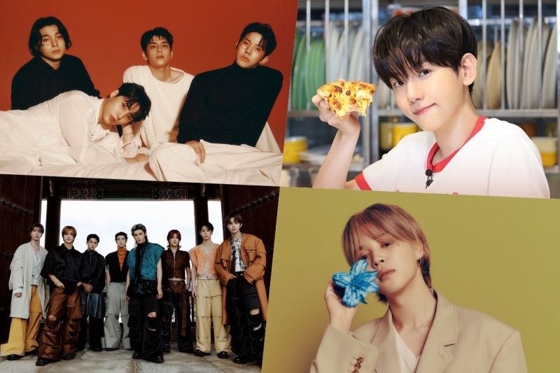 DAY6, EXO's Baekhyun, NCT 127, BTS's Jimin en meer Top Circle maandelijkse en wekelijkse hitlijsten