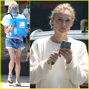 Diane Kruger esitleb uues Instagramis voodipea juukseid | Diane Kruger