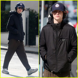 Timothee Chalamet Menjaga Dirinya Semasa Menjauhkan Diri di London | Timothée Chalamet