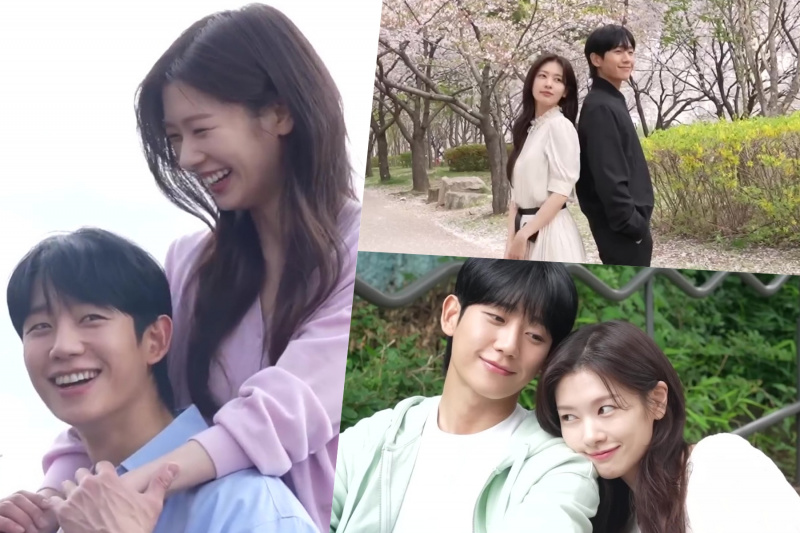 Panoorin: Jung So Min, Jung Hae In, At Higit pang Mapaglarong Banter Sa Set ng 'Love Next Door'