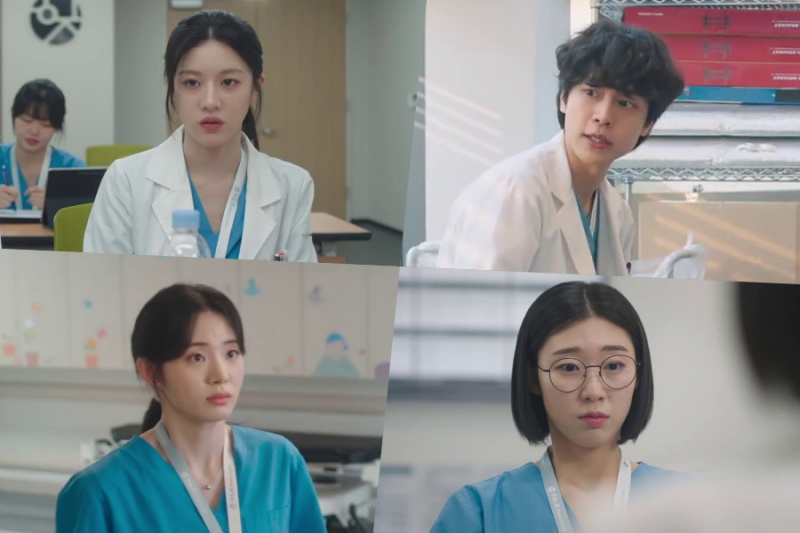 Watch: Go Youn Jung, Kang You Seok และนำทางชีวิตของพวกเขาในฐานะผู้อยู่อาศัยในปีแรกใน 'Resident Playbook' Teaser