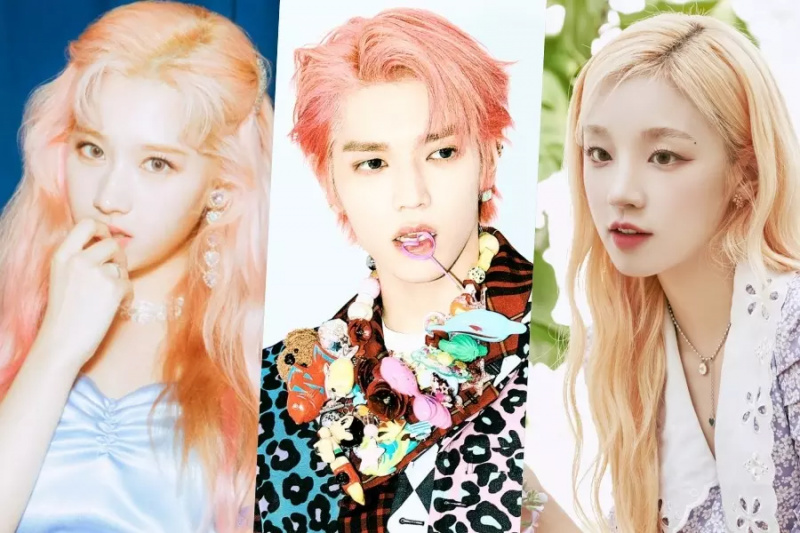 8 ídolos que han lucido el color de cabello del año Pantone 2024: Peach Fuzz