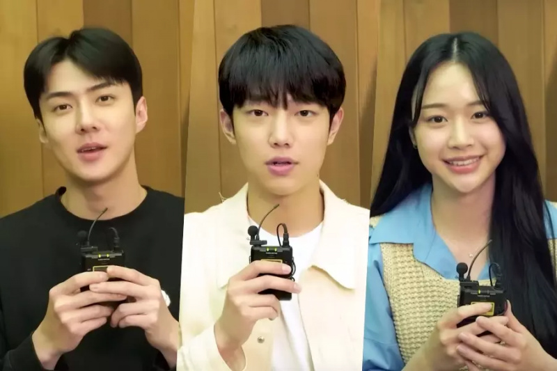 Urmărește: Sehun, Jo Joon Young, Jang Yeo Bin și alții din EXO își prezintă rolurile din „All That We Loved” la citirea scenariului
