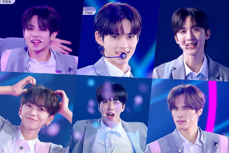 Sledujte: Soutěžící „Boys Planet“ říkají „Here I Am“ v prvním vystoupení pro novou ústřední melodii