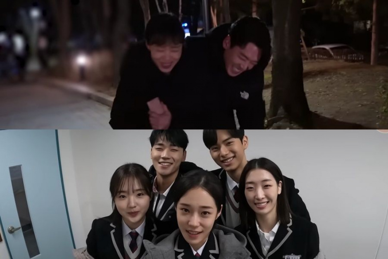 Regardez: Jeon Do Yeon, Jung Kyung Ho, Noh Yoon Seo et bien d'autres se taquinent et discutent des MBTI sur le tournage de 'Crash Course In Romance'