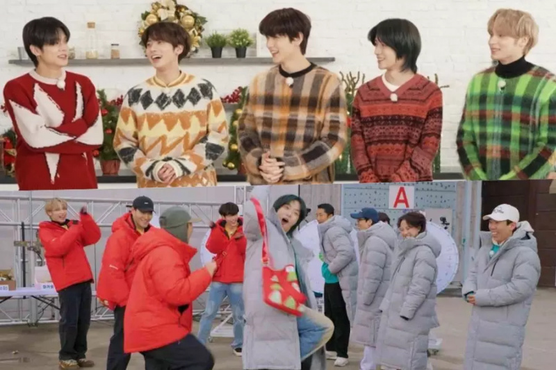 ชม: TXT เรียกได้ว่าเป็น “Good Boys Gone Bad” ในตัวอย่างพิเศษคริสต์มาสของ “Running Man”