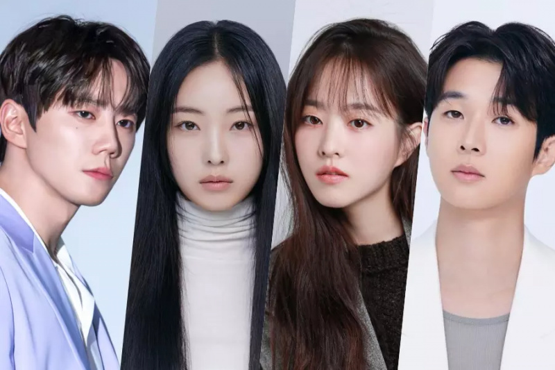 Lee Jun Young y Jeon So Nee reportaron junto a Park Bo Young y Choi Woo Shik para el drama del escritor de “Our Beloved Summer”