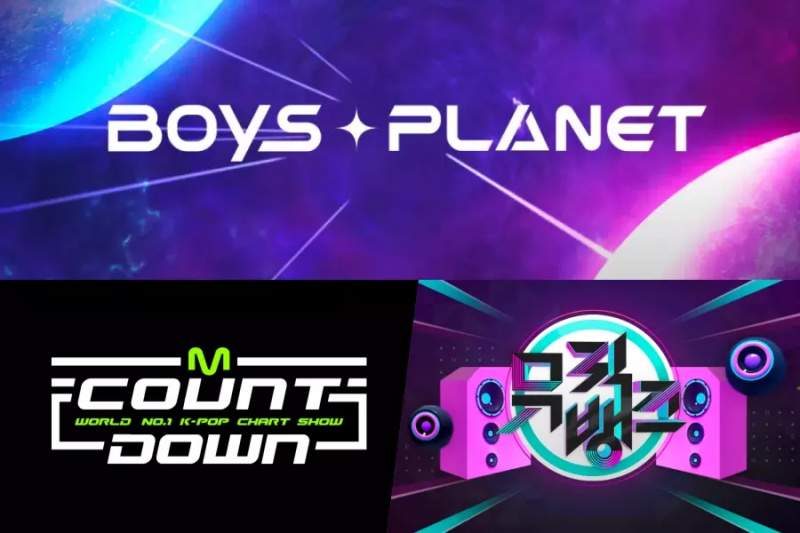 'Boys Planet', 'M Countdown' i 'Music Bank' per emetre en directe les emissions programades