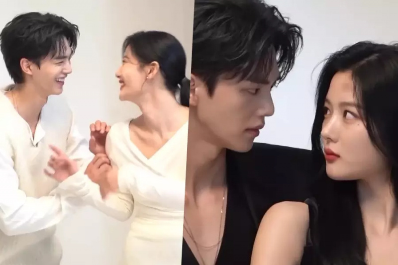 Sledujte: Song Kang a Kim Yoo Jung predvádzajú výbušnú chémiu počas fotenia plagátu k filmu „Môj démon“