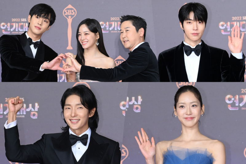 Ipinakita ng Mga Bituin ang Kanilang Red Carpet na Nauna sa 2022 SBS Drama Awards