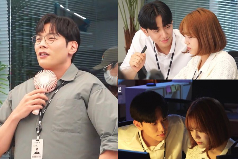 Tonton: Kim Sejeong, Nam Yoon Su, Dan Choi Daniel Bergembira Bersama Di Sebalik Tabir “Today’s Webtoon”