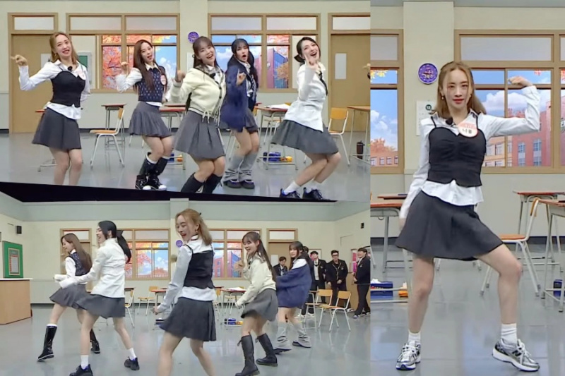 Ansehen: KARA performt „WHEN I MOVE“ und Hit-Track-Medley + covert LE SSERAFIM auf „Knowing Bros“