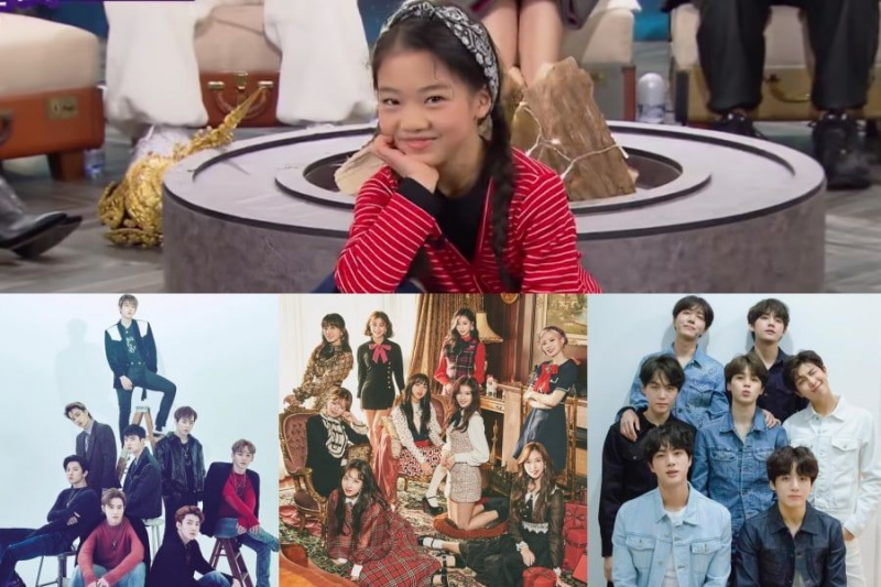 Tonton: Na Ha Eun Pamer Sampul Mengesankan dari EXO, TWICE, BTS, dan Lainnya di “Happy Together”
