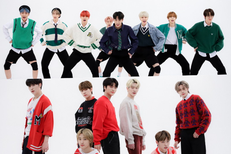 شاهد: مواجهة EPEX و DRIPPIN مع سبعة أغلفة على 'Weekly Idol'