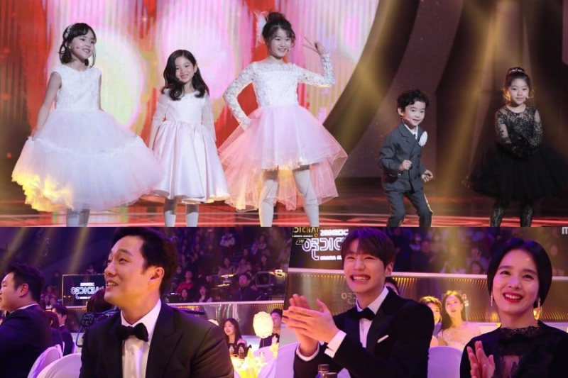 Los niños actores interpretan una adorable versión de “Love Scenario” de iKON en los 2018 MBC Drama Awards
