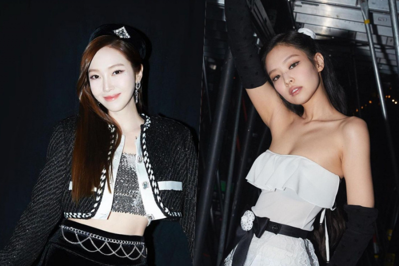 Джессика поддержала Дженни из BLACKPINK на их концерте в Гонконге